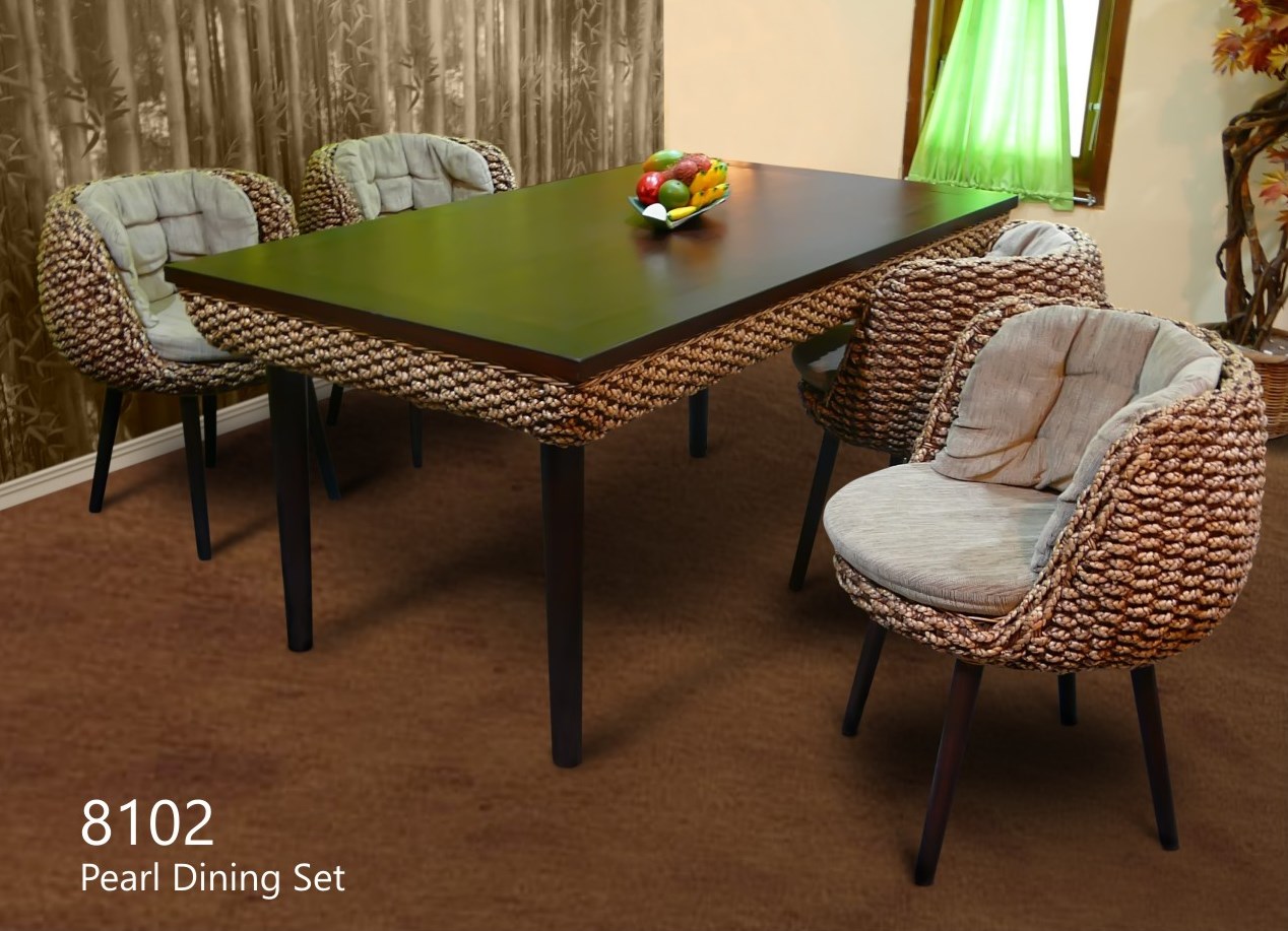 Pearl Dining Set Wholesale Rattan Dining Set Furniture