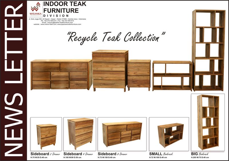 Wholesale Indonesian teak furniture are so popular on World Market